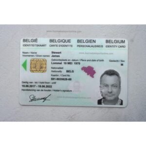 Belgium ID card