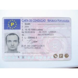 Portugal driver's licence