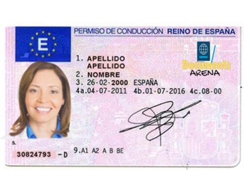 Spain driver's licence