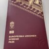 Sweden passport