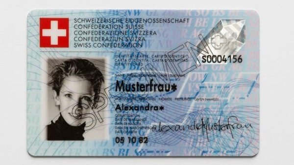 Swiss ID card